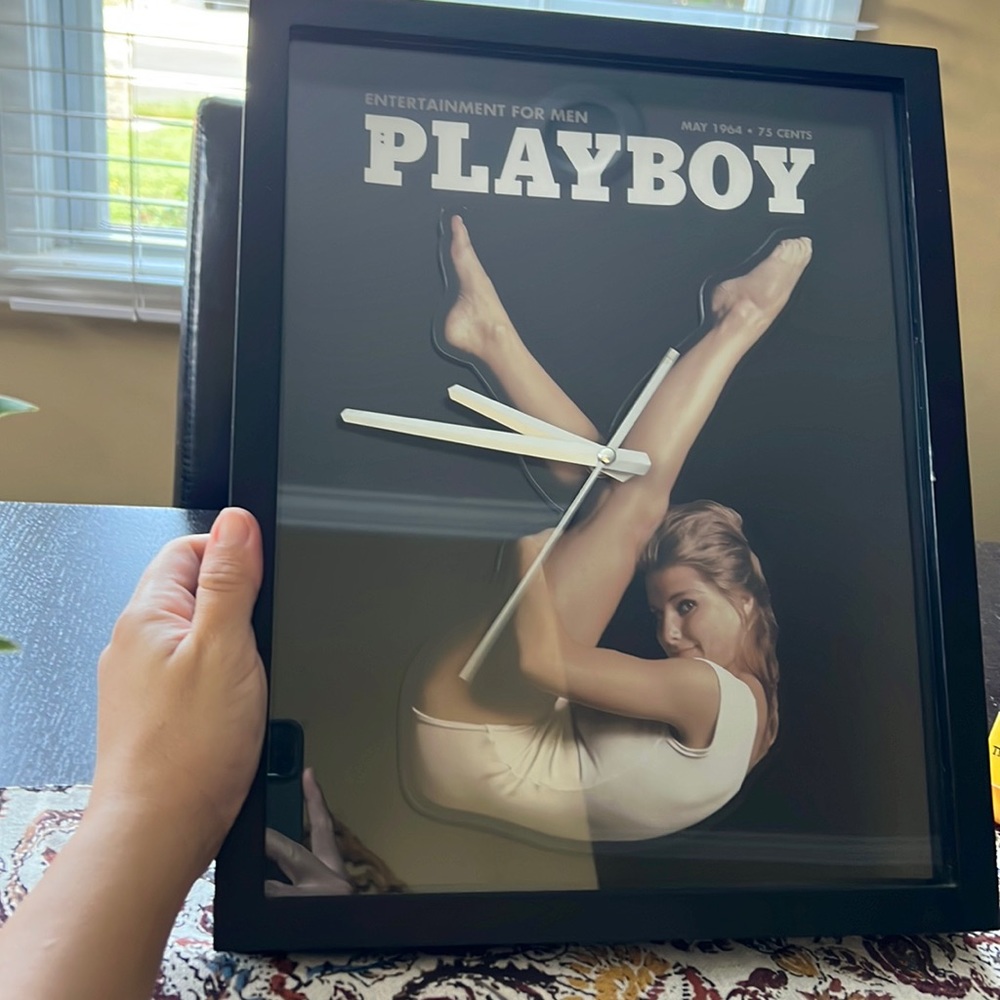 Vintage playboy clock